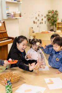 Children engaging in creative play at Kinda-Mindi Early Learning Centre